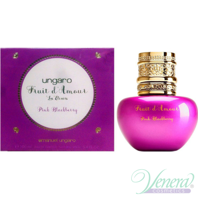 Emanuel Ungaro Fruit d'Amour Les Elixir Pink Blackberry EDP 100ml for Women Women's Fragrance