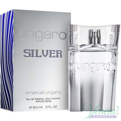 Emanuel Ungaro Ungaro Silver EDT 90ml for Men Men's Fragrance