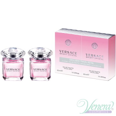 Versace Bright Crystal Set (EDT 30ml + EDT 30ml) for Women Women's Gift sets