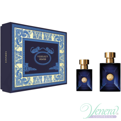 Versace Pour Homme Dylan Blue Set (EDT 100ml + EDT 30ml) for Men Men's Gift sets