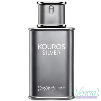 YSL Kouros Silver EDT 100ml for Men Without Package Men's Fragrances without package