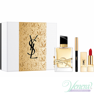 YSL Libre Set (EDP 50ml + Eye Pencil 0.8g + Lipstick 1.3g) for Women Women's Gift sets