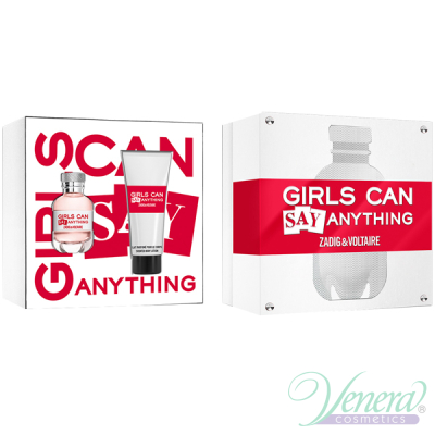 Zadig & Voltaire Girls Can Say Anything Set (EDP 50ml + BL 100ml) for Women Women's Gift sets