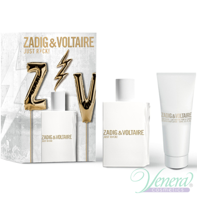 Zadig & Voltaire Just Rock! for Her Set (EDP 50ml + BL 100ml) for Women Women's Gift sets
