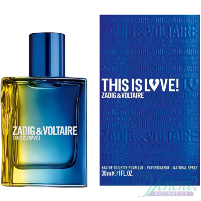 Zadig & Voltaire This is Love! for Him EDT 30ml for Men Men's Fragrance