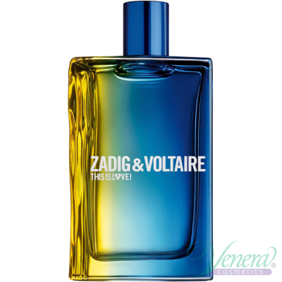 Zadig & Voltaire This is Love! for Him EDT 100ml for Men Without Package Men's Fragrances without package