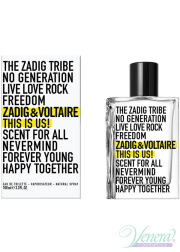 Zadig & Voltaire This is Us! EDT 100ml for Men and Women Unisex Fragrances