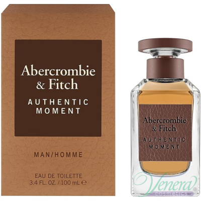 Abercrombie & Fitch Authentic Moment EDT 100ml for Men Men's Fragrance