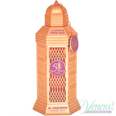 Al Haramain 50 Years Rose Oud EDP 100ml for Men and Women Without Package Men's Fragrances without package