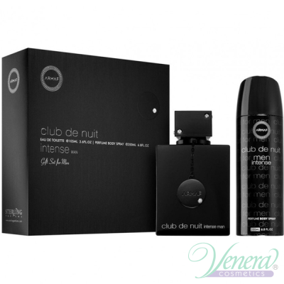 Armaf Club De Nuit Intense Man Set (EDT 105ml + Deo Spray 200ml) for Men Men's Gift sets