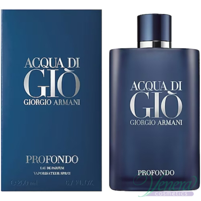 Armani Acqua Di Gio Profondo EDP 200ml for Men Men's Fragrance
