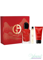 Armani Si Passione Set (EDP 100ml + EDP 10ml + BL 50ml) for Women Women's Gift sets