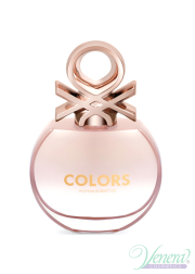 Benetton Colors Woman Rose EDT 80ml for Women Without Package Women's Fragrances without package