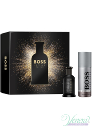 Boss Bottled Parfum Set (Parfum 50ml + Deo Spray 150ml) for Men