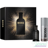 Boss Bottled Parfum Set (Parfum 50ml + Deo Spray 150ml) for Men Men's Gift Sets