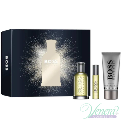 Boss Bottled Set (EDT 100ml + EDT 10ml + SG 100ml) for Men Gift Sets