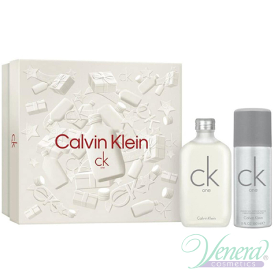 Calvin Klein CK One Set (EDT 100ml + Deo Spray 150ml) for Men and Women