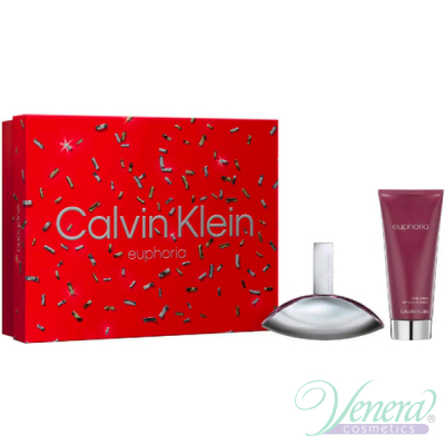 Calvin Klein Euphoria Set (EDP 50ml + Body Lotion 100ml) for Women Women's Gift sets