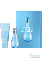 Davidoff Cool Water Set (EDT 30ml + BL 75ml) for Women Women's Gift sets