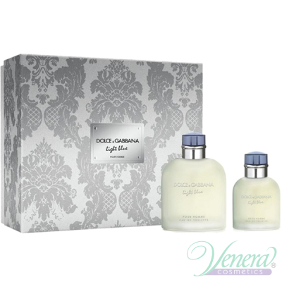 Dolce&Gabbana Light Blue Set (EDT 125ml + EDT 40ml) for Men Men's Gift sets