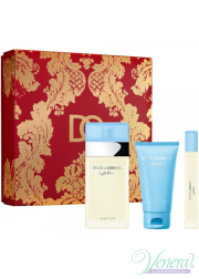 Dolce&Gabbana Light Blue Set (EDT 100ml + Body Cream 50ml + EDT 10ml) for Women