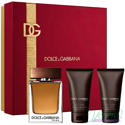 D&G The One Set (EDT 100ml + AS Balm 50ml + SG 50) for Men Travel Edition Men's Gift sets