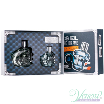 Diesel Only The Brave Set (EDT 125ml + EDT 35ml) for Men Men's Gift Sets