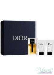 Dior Homme 2020 Set (EDT 100ml + AS Balm 50ml + SG 50ml) for Men