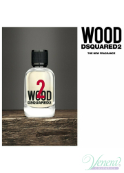 Dsquared2 2 Wood EDT 100ml for Men and Women Without Package Unisex Fragrances without cap