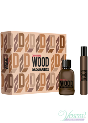 Dsquared2 Original Wood Set (EDP 50ml + EDP 10ml) for Men Men's Gift sets