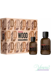 Dsquared2 Original Wood Set (EDP 100ml + EDP 30ml) for Men Men's Gift sets