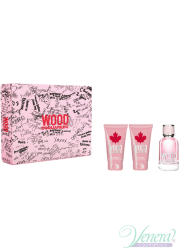 Dsquared2 Wood for Her Set (EDT 50ml + BL 50ml + SG 50ml) for Women Sets Dsquared2 Wood for Her Set (EDT 50ml + BL 50ml + SG 50ml) for Women Women's Gift sets