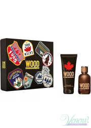 Dsquared2 Wood for Him Set (EDT 100ml + SG 150m...