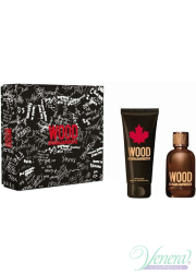 Dsquared2 Wood for Him Set (EDT 100ml + SG 150m...