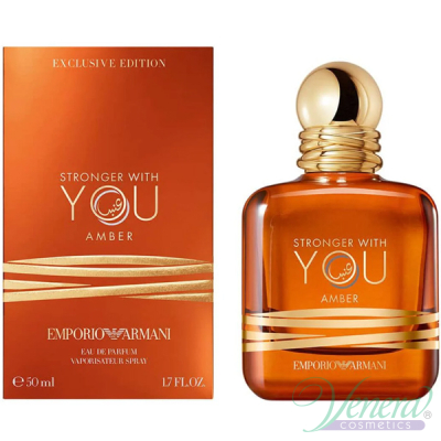 Emporio Armani Stronger With You Amber EDP 50ml for Men Men's Fragrance