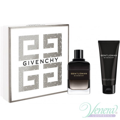 Givenchy Gentleman Eau de Parfum Boisee Set (EDP 60ml + SG 75ml) for Men Men's Gift sets