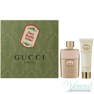 Gucci Guilty Eau de Parfum Set (EDP 50ml + BL 50ml) for Women Women's Gift sets