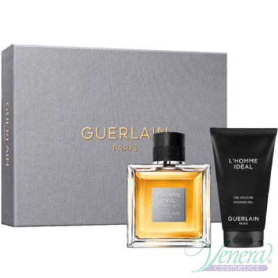 Guerlain L'Homme Ideal Set (EDT 100ml + Shower Gel 75ml) for Men Men's Gift sets