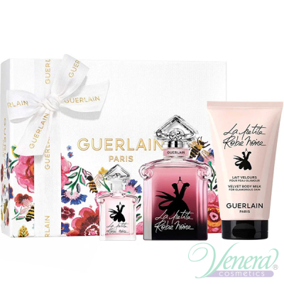 Guerlain La Petite Robe Noire Eau de Parfum Intense Set (EDP 50ml + EDP 5ml + Body Milk 75ml) for Women Women's Gift sets