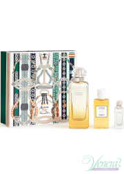 Hermes Un Jardin a Cythere Set (EDT 100ml + EDT 7.5ml + SG 40ml) for Men and Women