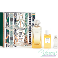 Hermes Un Jardin a Cythere Set (EDT 100ml + EDT 7.5ml + SG 40ml) for Men and Women Gift sets