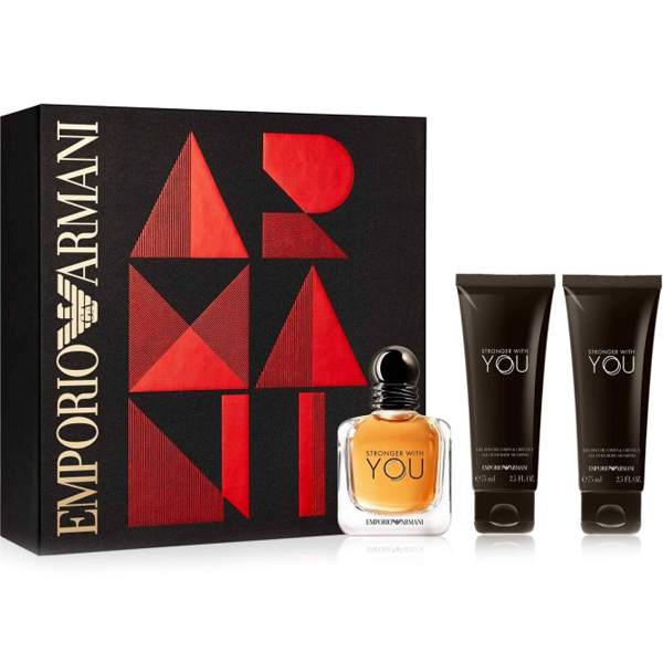 Armani Stronger With You Men's Aftershave 30ml, 50ml, 100ml, 150ml