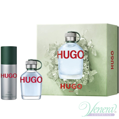 Hugo Boss Hugo Set (EDT 75ml + Deo Spray 150ml) for Men Men's Gift sets