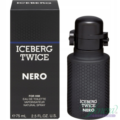 Iceberg Twice Nero EDT 75ml for Men Men's Fragrance