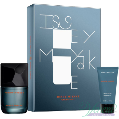 Issey Miyake Fusion D'Issey Set (EDT 50ml + SG 50ml) for Men Men's Gift sets