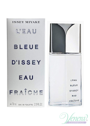 Issey Miyake L'Eau Bleue d'Issey Eau Fraiche EDT 75ml for Men Without Package Men's Fragrances without package