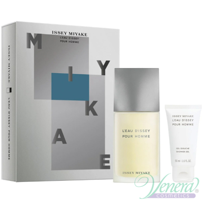 Issey Miyake L'Eau D'Issey Pour Homme Set (EDT 75ml + SG 50ml) for Men Men's Gift Sets