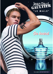 Jean Paul Gaultier Le Male On Board EDT 125ml for Men Without Package