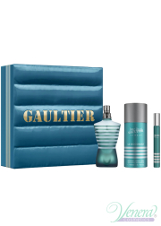 Jean Paul Gaultier Le Male Set (EDT 75ml + EDT 10ml + Deo Spray 150ml) for Men