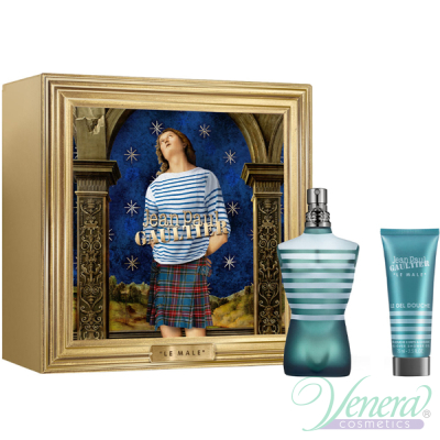Jean Paul Gaultier Le Male Set (EDT 125ml + All Over Shower Gel 75ml) for Men Men's Gift sets